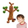 Cute And Soft Xiao Jing Ling Tree Monster Plush Toy Cartoon Style Green Color 30cm Height
