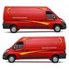 DIY Stripes Images Decal Sticker Decoration Universal for Caravans Trailer Self Adhesive Campers Body Decoration Sticker