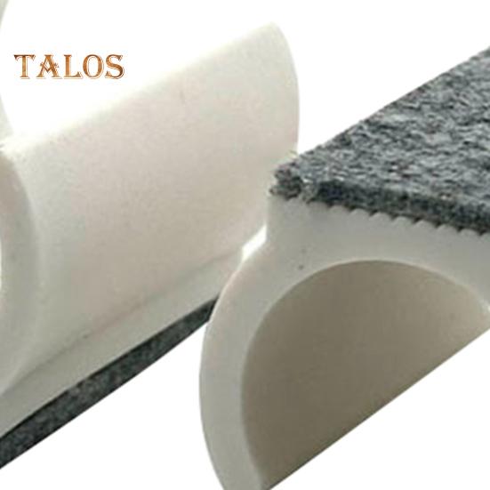 5Pcs Chair Legs Tips Caps with Felt Pads U-shaped Plastic Table Feet Glides Protectors Non-Slip Furniture Feet Tubing Cap for 19/22/25mm Diameter