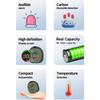 Accurate Detection Carbon Monoxide Detector 4-in-1 Air Quality Detector  Concentration Detector