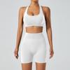 Seamless Yoga Set For Women With Quick Dry Fabric Perfect For Running And Fitness Activities
