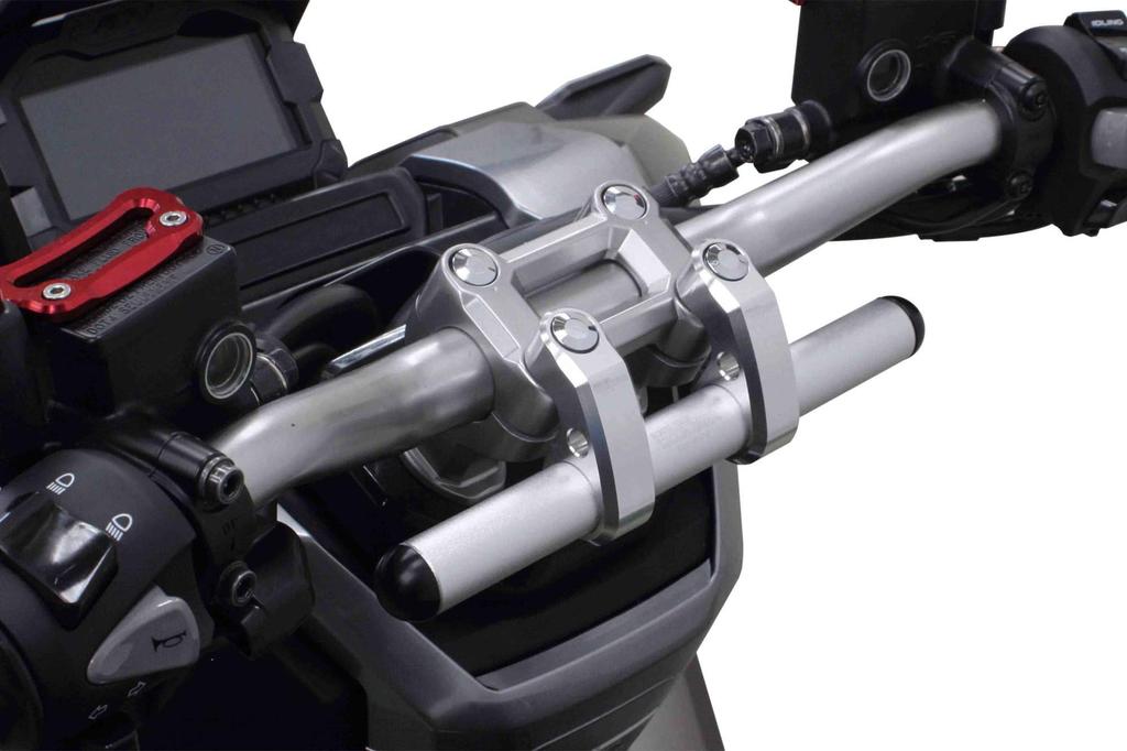 Spezialteile Takegawa Lenker für ADV150 Schutz, Silber, (08-01-0147)