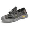 Summer New Mesh Hole Beach Shoes Men's Casual Outer Wear Hollow Breathable Leather Outdoor Sports Sandals