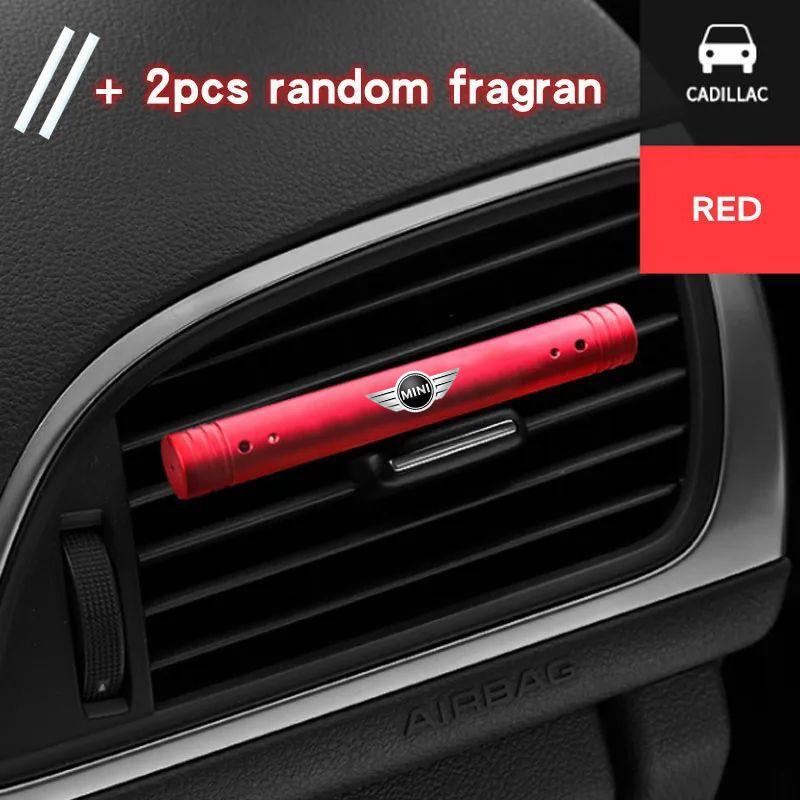 Fashion Car Air Freshener Air Vent Aromatherapy Aroma Ointment Clip For BMW Mini Cooper R50 R53 R55 R56 R60 R61 F54 F55 F56 F60 4YHSA