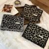 Scarf Winter New High-end Imitation Thickened Warm Cashmere Fluffy Scarf Leopard Print Scarf