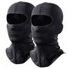 2PCS Breathable Balaclava Motorcycle Full Face Mask Cover Cycling Helmet Liner Windproof Ski Motorbike Hood Cap Cycling Bandana