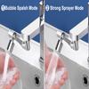 2 Pcs Universal Swivel Faucet Extender With Aerator &amp; 22/24mm Adapter, 360° Rotating Kitchen Sink Nozzle Attachment For Wash Basin