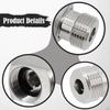 Beer Keg Coupler Elbow Fitting Compact Replacement for Narrow Space Professional Accessories 5/8"