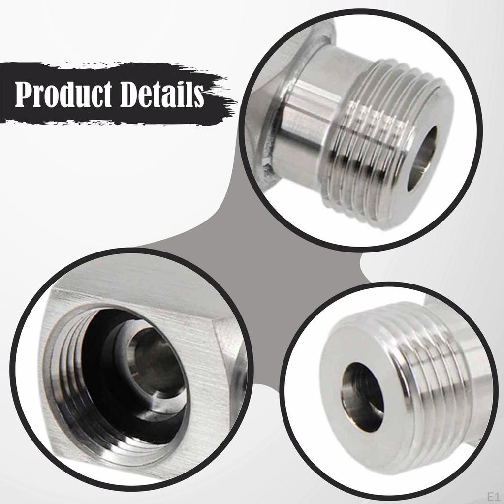 Beer Keg Coupler Elbow Fitting Compact Replacement for Narrow Space Professional Accessories 5/8"
