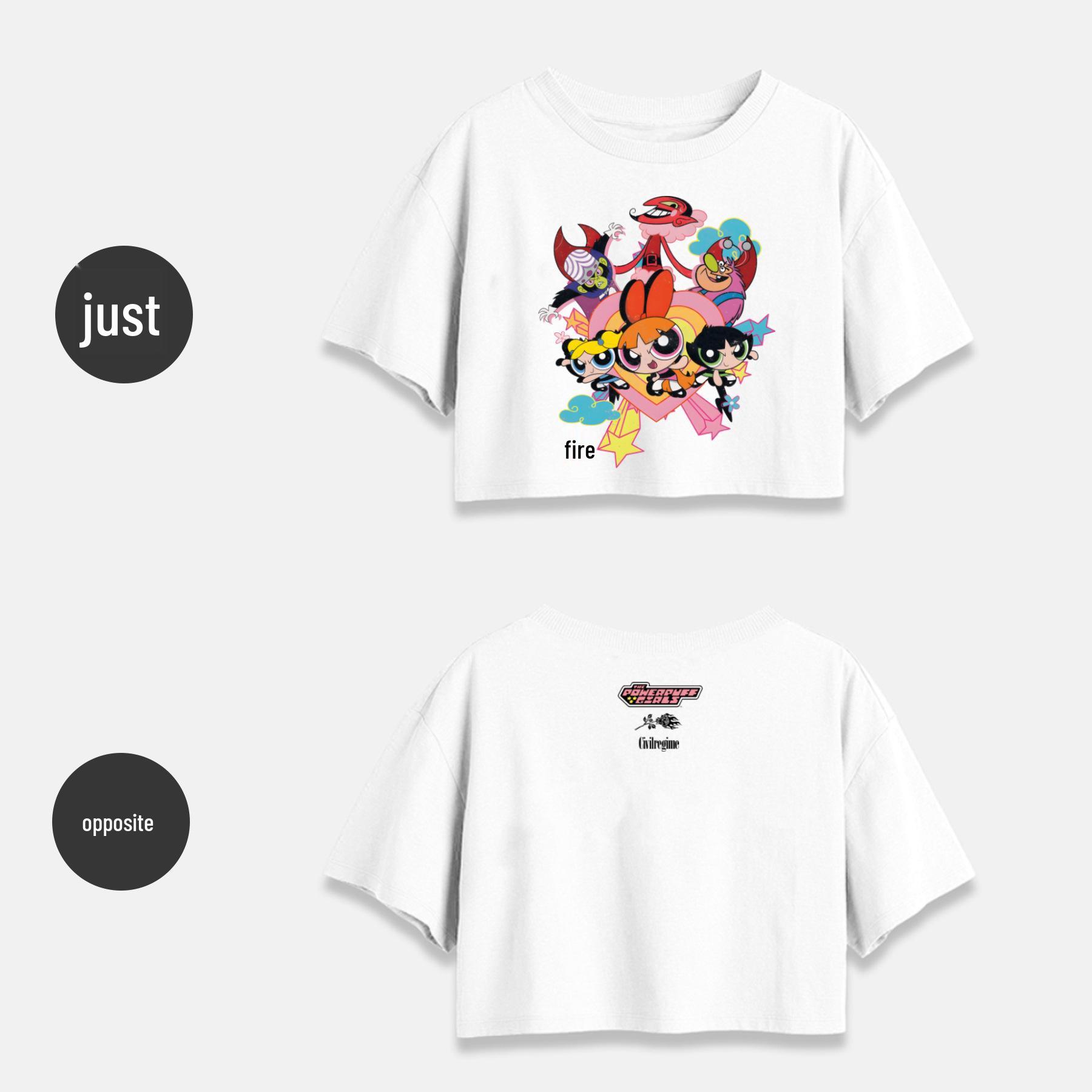 

Женская модная футболка свободного кроя с принтом полицейской от Civilregime L (recommended 57-65 kg)