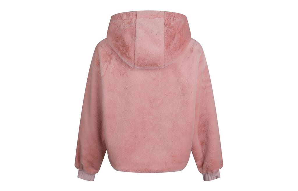 adidas Jackets Women's Pink Hooded Thickened Other GM1469