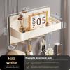 Magnetic Over Door Hook Rack With Antitheft Design For Entryway And Kitchen Storage