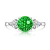 Colored Gem Fireworks High Carbon Diamond Women's Birthday Stone Ring