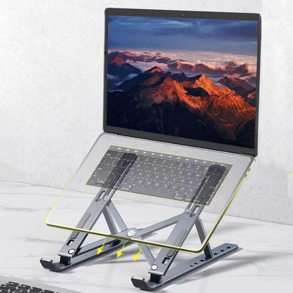 Foldable Laptop Cooling Bracket Lifting Notebook Support Base Foldable Laptop Stand  Office