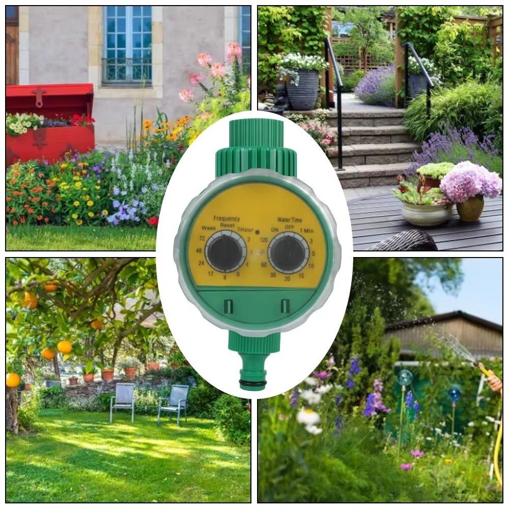 Battery Powered Automatic Watering Timer Dual Dial Code Irrigation Timer  Garden Outdoor Tool