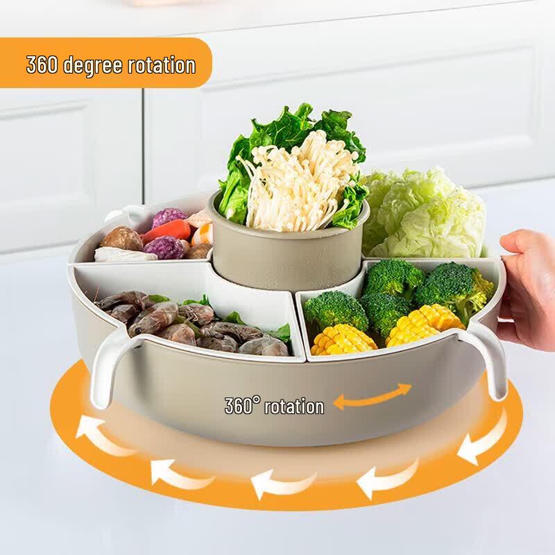 maxcook Multifunctional Rotating Drain Basket