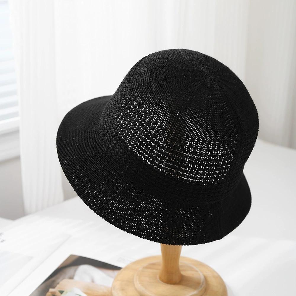 Summer Breathable Linen Fisherman Hat for Women Solid Color Bucket Hat for Outdoor Sun Protection and Sun Shade Hats