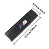 2pcs Universal Car Safety Belt Cover Adjustable Seat Belt Cover Shoulder Strap Covers For BMW M M1 M2 M3 M4 Auto Accessories