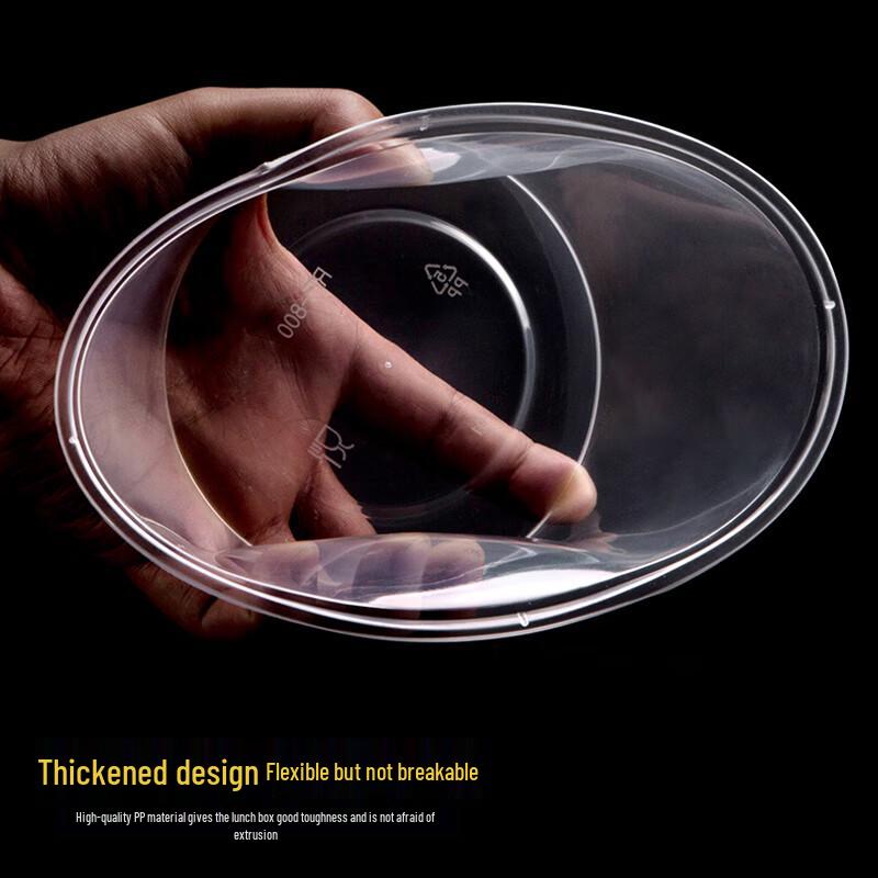 Zhilu 1000ML Disposable Round Food Containers