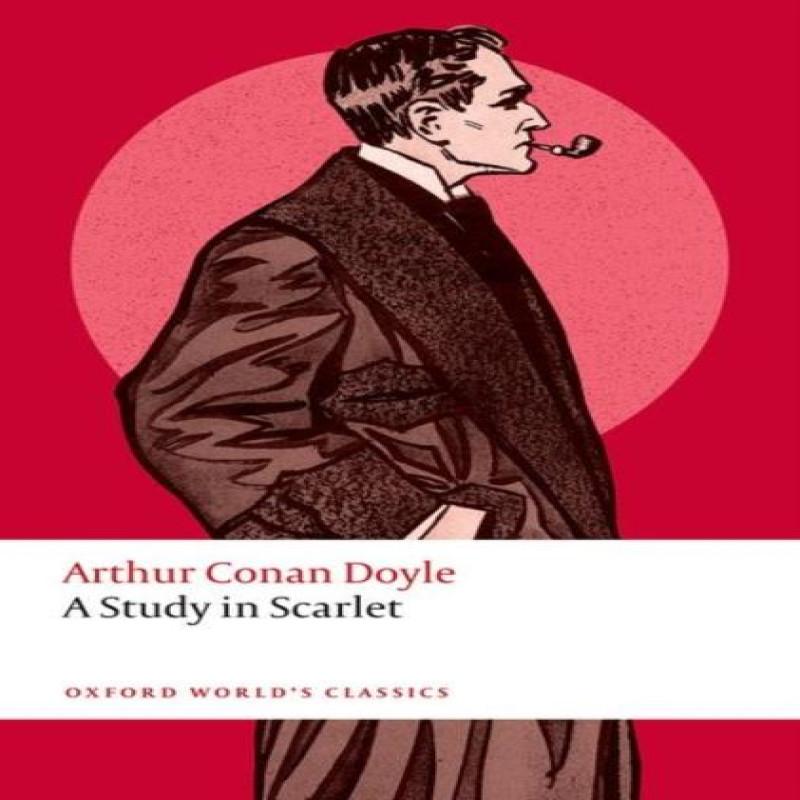 A Study In Scarlet by Arthur Conan Doyle Paperback Book 9780198856047