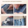 Four-Leaf Clover Detachable Waist Buckle - Adjustable Jeans Waist Button