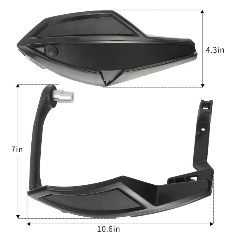 ATV Hand Guard for Can Am 450 500 650 800 G2L G2S Wind Deflector Handlebar Guard Protectors Kit