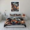 "Wild Animal Spirit Bedding Set" Bedding Duvet Cover Set Duvet Cover Pillowcases (1 * Duvet Cover 2 * Pillowcases, without duvet insert)