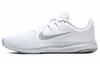 Scarpe da ginnastica Downshifter 9 Basse in maglia Bianche da donna AQ7486-100