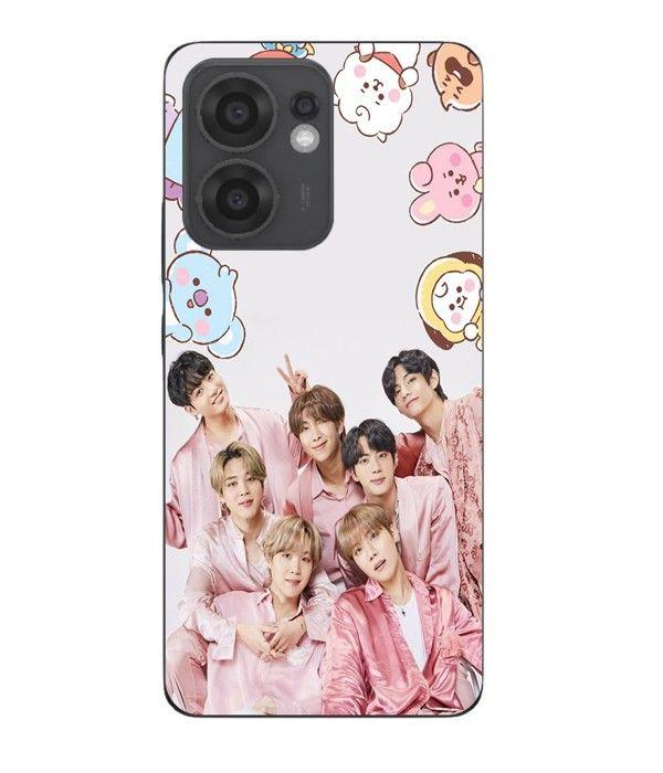 Coque Maniacase Pour Oppo Reno 13F Kpop BTS Rose