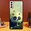 Roztomilá kreslená panda pro Samsung Galaxy S22 Ultra S20 S21 FE S10 S10e S9 Note 10 Plus Note 20 Ultra pouzdro na telefon