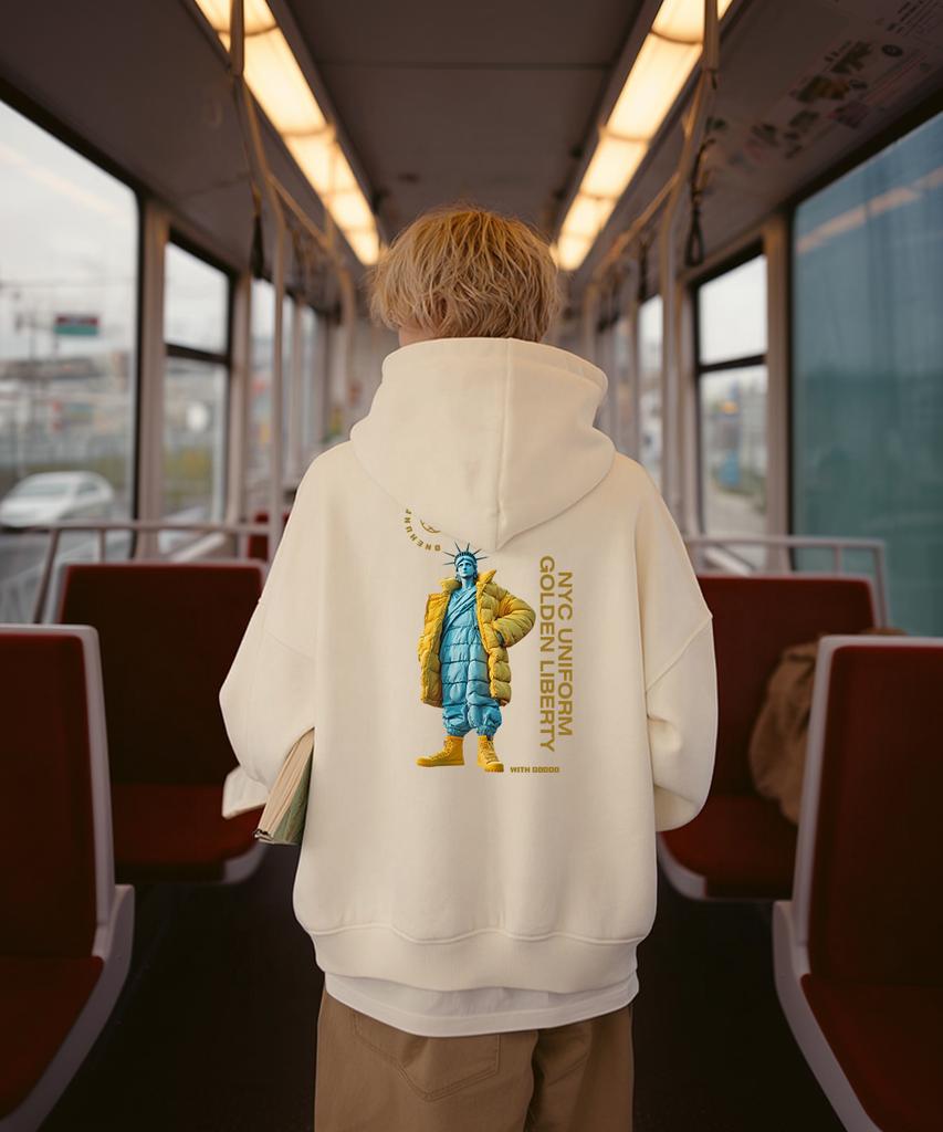 Ohpxgoodd4 B Golden Liberty No. 2 Fleece-Lined Zip-Up Hoodie