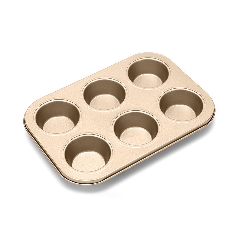 Stampi da Forno Antiaderenti per Muffin, Torte e Ciambelle - Opzioni da 6/12 Fori