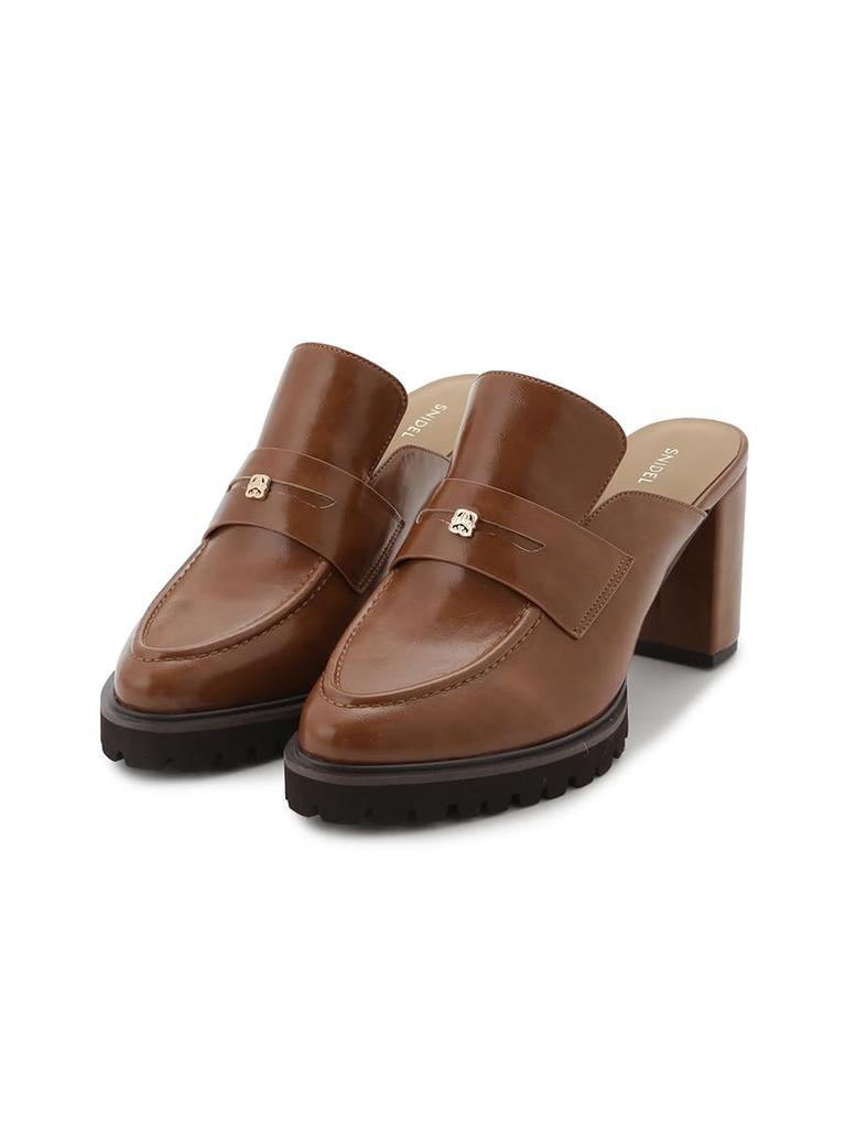 Snidel Loafer Clogs SWGS254629 CML Large Women's
