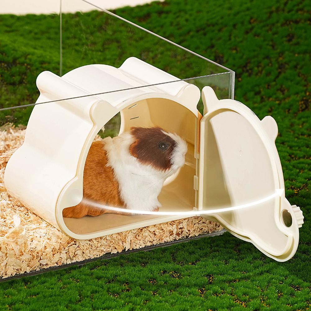 Cartoon Small Pet Cage For Small Pet Hedgehog Hamster Hideout House Cute Hamster Hide Cave Hamster Cage Accessories