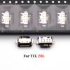 5PCS USB Charge Port Jack For TCL 10 Plus 10L 10SE 20 5G 20 Pro Se XE 20L 20R 20Y 30 40 405 408 Dock Connector Charging Socket
