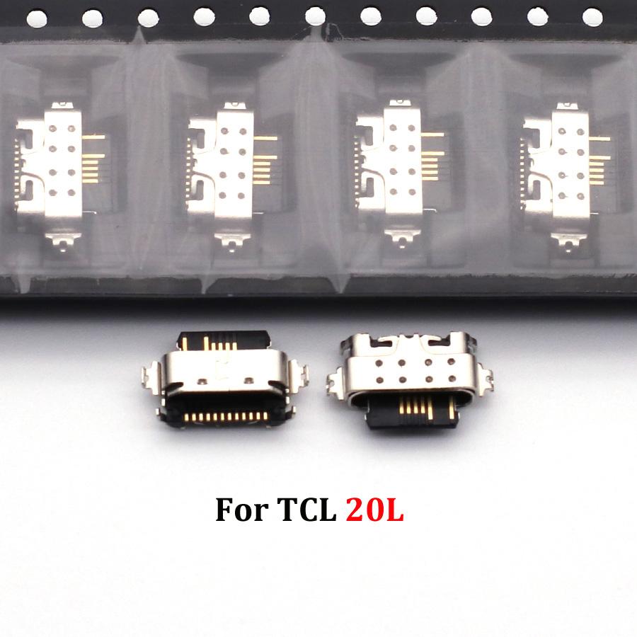 5PCS USB Charge Port Jack For TCL 10 Plus 10L 10SE 20 5G 20 Pro Se XE 20L 20R 20Y 30 40 405 408 Dock Connector Charging Socket