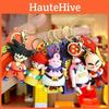 Cute Cartoon Dragon Ball Z Pvc Keychain Accessories Fun Durable Rubber Keyring For Goku Gohan Tien Buu Master Roshi
