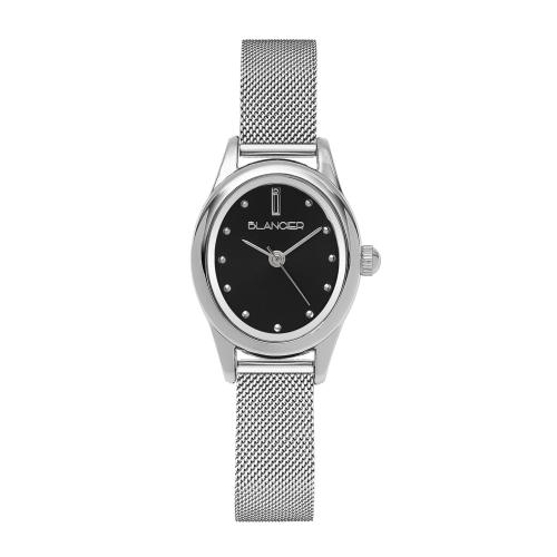[BLANCIERE] BLANCIERE Leonie Black Dot Women s Metal Watch BW10915L-WBWM FREE