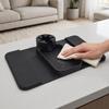 Sofa Storage Rack with Raised Edge Cup Holder Silicone Anti-Slip Armrest Organizer for Remote Phone Tablet Keys