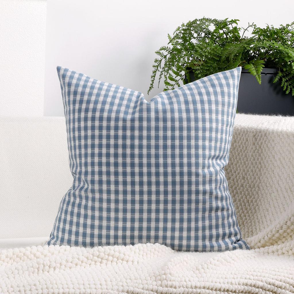 Outdoor Waterproof Square Pillow Covers Decorative Cushion Cover for Patio Couch Sofa Living Room Home Decor 45x45cm/50x50cm