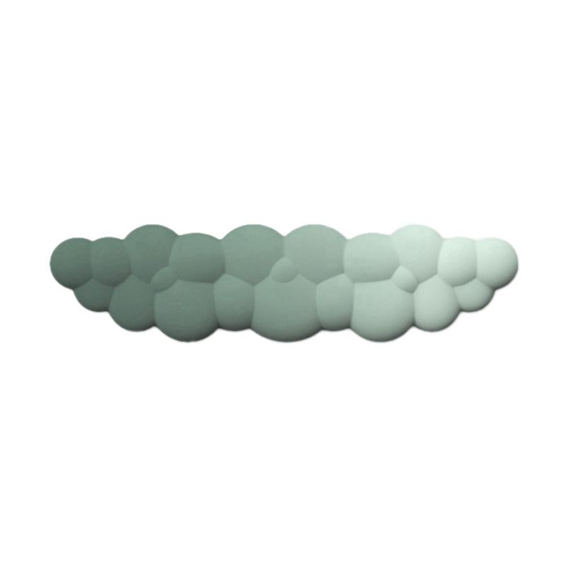 M-Modernes Tastatur-Handgelenkauflagepolster, Ergonomisches Design Effektive Handgelenkschmerzlinderung Ruhe Schreibtisch, Niedliche Wolken Dekoration Geschenk