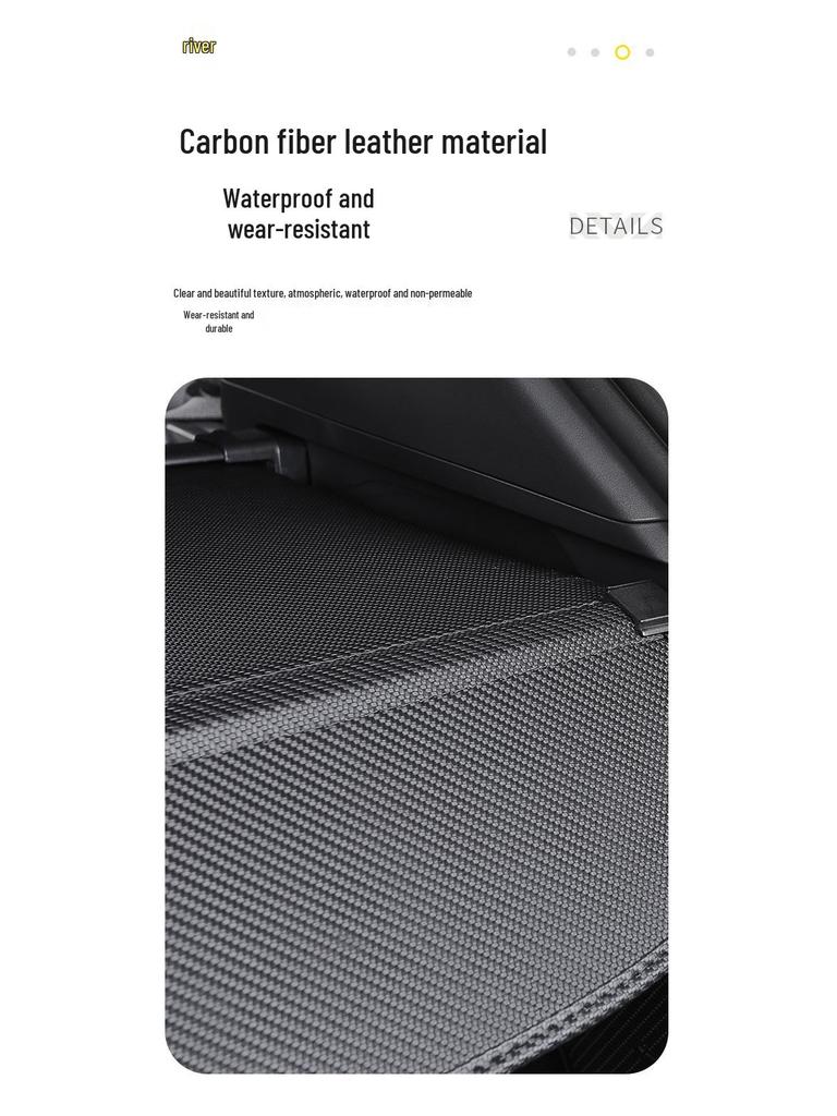 Lynk & Co 08 Rear Retractable Trunk Cover for Modified Partition