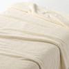 Recycled Polyester Warm Fiber Thin 180 X 200 15598779 Blanket, Double, Cm, Ivory,
