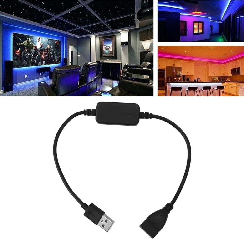   USB Dimmer IP44 Smart Single Color Lights Strip Controller Dimmer Wireless 433HZ Controller Dimmer