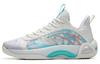 Men's Sneakers Anta Cement Bubble 2.0 Low Top Performance Basketball Shoes Men's White Purple