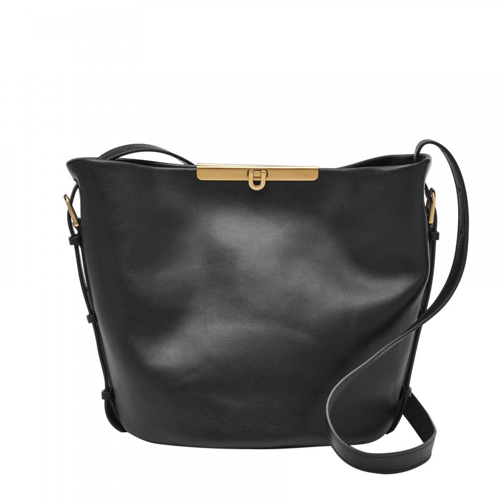 

Женская кожаная сумка-мешок Fossil Penrose