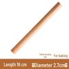Zhaoran Beech & Eucalyptus Wood Rolling Pin Set