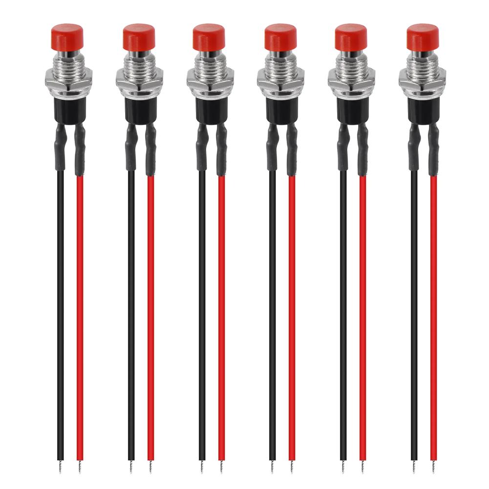 Momentary Button 7mm Push Button SPST Push Button Press-hold ON