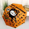 1pc Hello Kitty Halloween Umbrella with Plastic Handle,Suitable for All Seasons Home Travel Outdoor UmbrellaSanlio484