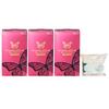 Jex Condoms Glamorous Butterfly Moist Type (12-pack × 3 boxes + 1 free sample)